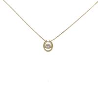 K18YG ダイヤモンドネックレス