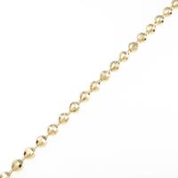 K18YG ボール チェーンブレスレット