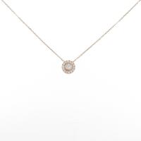 K18YG 2WAY ダイヤモンドネックレス
