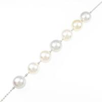 K18WG アコヤパールブレスレット