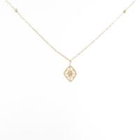 K18YG ダイヤモンドネックレス