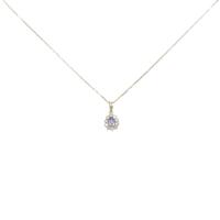 K18YG タンザナイトネックレス