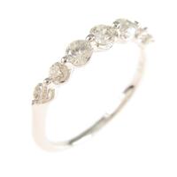 K18WG ダイヤモンドリング