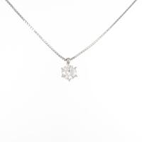 【新品】プラチナダイヤモンドネックレス 0．512ct・D・SI1・VG