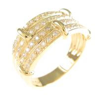 750YG ダイヤモンドリング