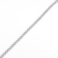 K18WG ダイヤモンドブレスレット