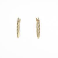 K18YG フープピアス