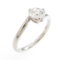 【リメイク】プラチナダイヤモンドリング 0．531ct・D・SI1・3EXT H＆C