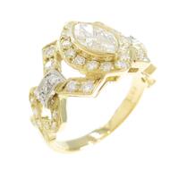 K18YG／K18WG ダイヤモンドリング