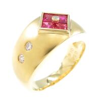 K18YG ルビーリング