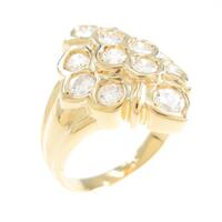 K18YG ダイヤモンドリング