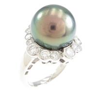 PT クロチョウパールリング