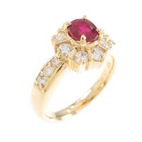 K18YG ルビーリング