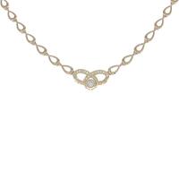 K18YG ダイヤモンドネックレス