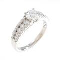 【リメイク】プラチナダイヤモンドリング 0．505ct・F・SI1・VG