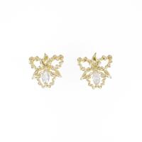 K18YG ダイヤモンドピアス