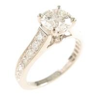 カルティエ MKコーフィル パヴェ リング 0．80ct・H・VVS2・VERYGOOD