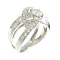 プラチナダイヤモンドリング 0．601ct・H・VVS2・VG