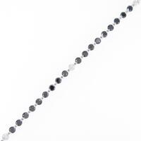 K18WG ダイヤモンドブレスレット