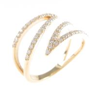 【リメイク】K18YG ダイヤモンドリング