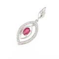 18KWG ルビーペンダント