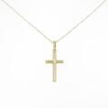 K18YG クロス ネックレス