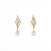 K18YG アコヤパールピアス