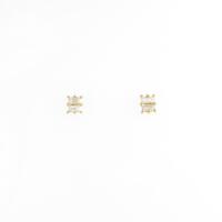 K18YG ダイヤモンドピアス
