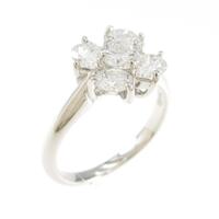 PT フラワー ダイヤモンドリング