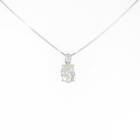 プラチナダイヤモンドネックレス 1．512ct・LY・VS1