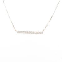 【リメイク】K18YG ダイヤモンドネックレス