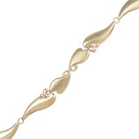 K18YG ハート ブレスレット