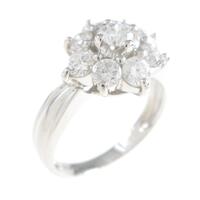 PT フラワー ダイヤモンドリング