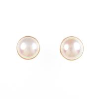 K18YG マベパールピアス