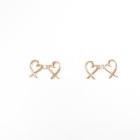 ティファニー ダブルラビングハート ピアス