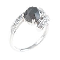 K18WG ダイヤモンドリング