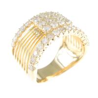 K18YG ダイヤモンドリング