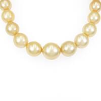 シルバークラスプ シロチョウパールネックレス