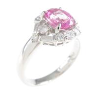 PT ピンクサファイヤリング