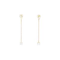 【リメイク】K18YG ダイヤモンドピアス