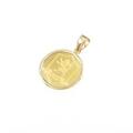 【新品】K18YG（枠） コイン ペンダント