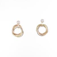 カルティエ トリニティ ピアス