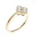 【新品】K18YG ダイヤモンドリング 0．506ct・G・VVS1?VS2・EXT