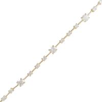 【リメイク】K18YG ダイヤモンドブレスレット