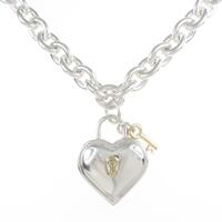 ティファニー ハート×キー ネックレス