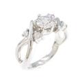 プラチナダイヤモンドリング 0．568ct・F・VS2・VG