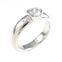 ティファニー ドッツ リング 0．33ct・H・VS1