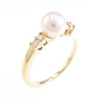 ミキモト アコヤパールリング