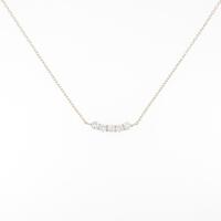 【リメイク】K18YG ダイヤモンドネックレス