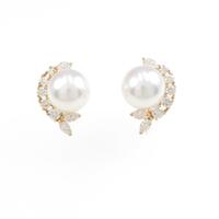 ミキモト シロチョウパールイヤリング